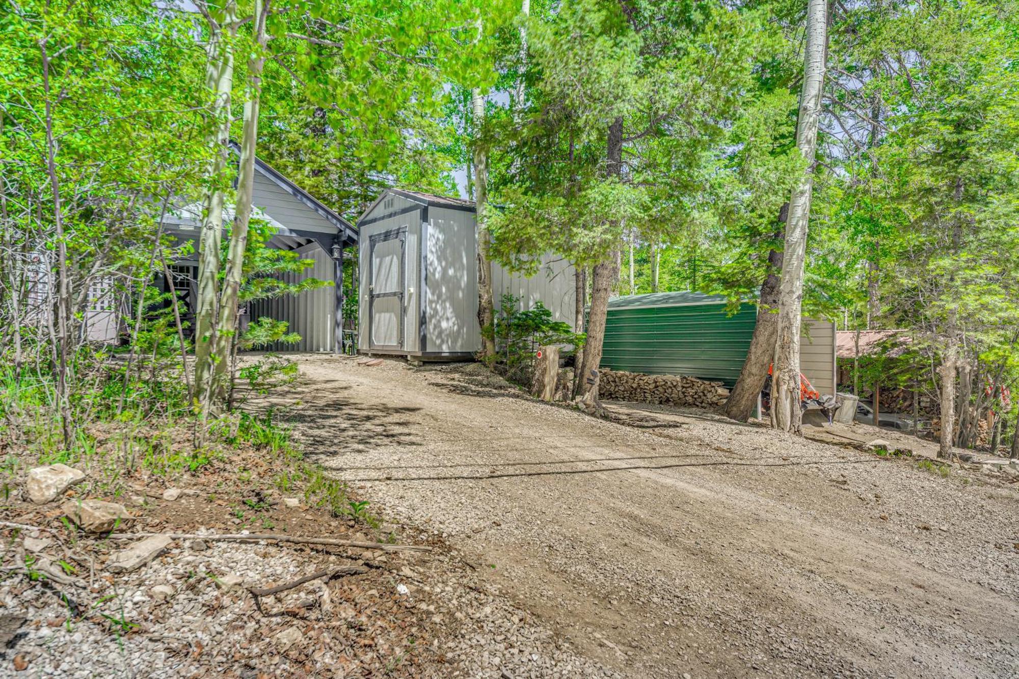 Quaint Cloudcroft Cabin With Stunning Forest Views! Exterior foto