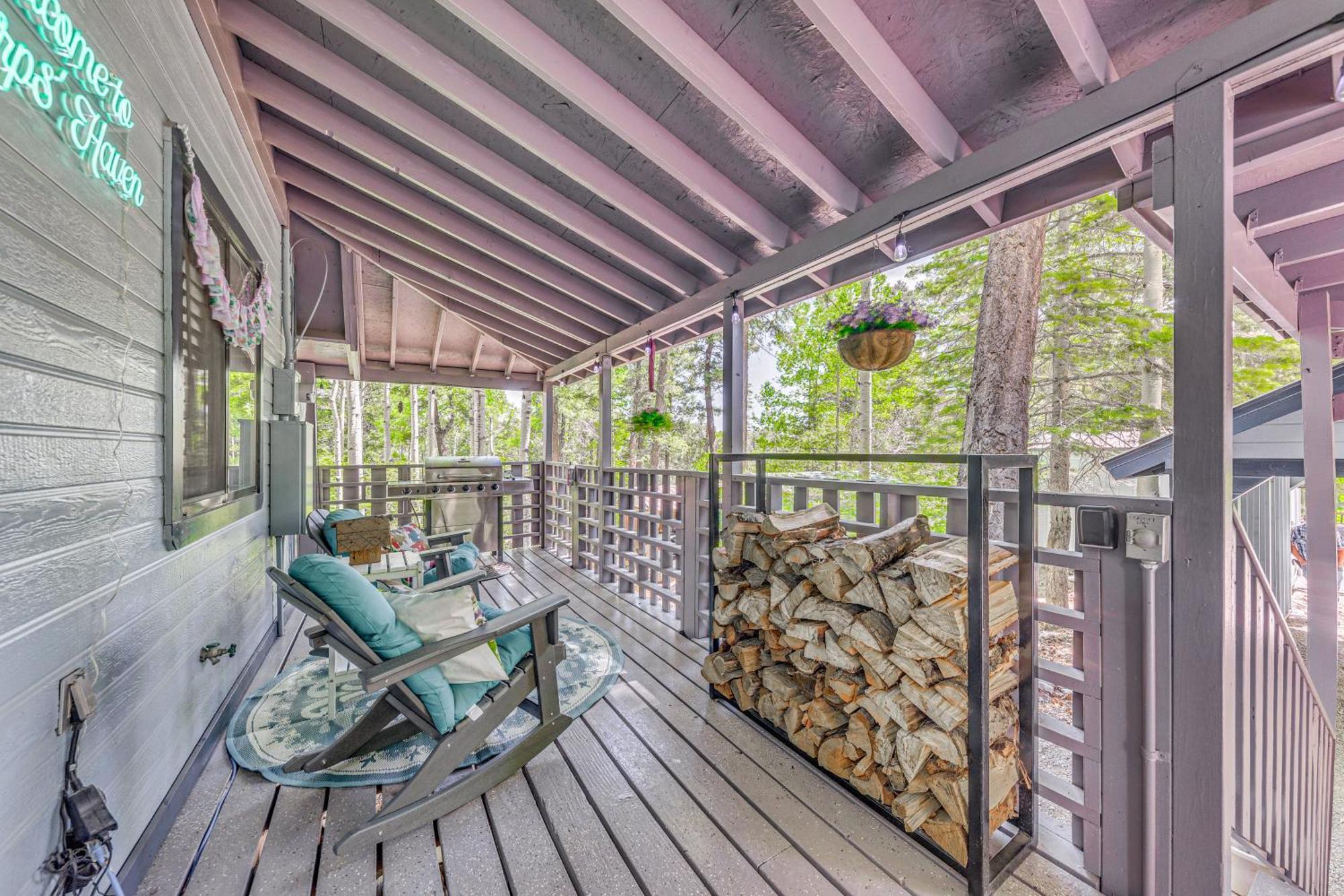 Quaint Cloudcroft Cabin With Stunning Forest Views! Exterior foto