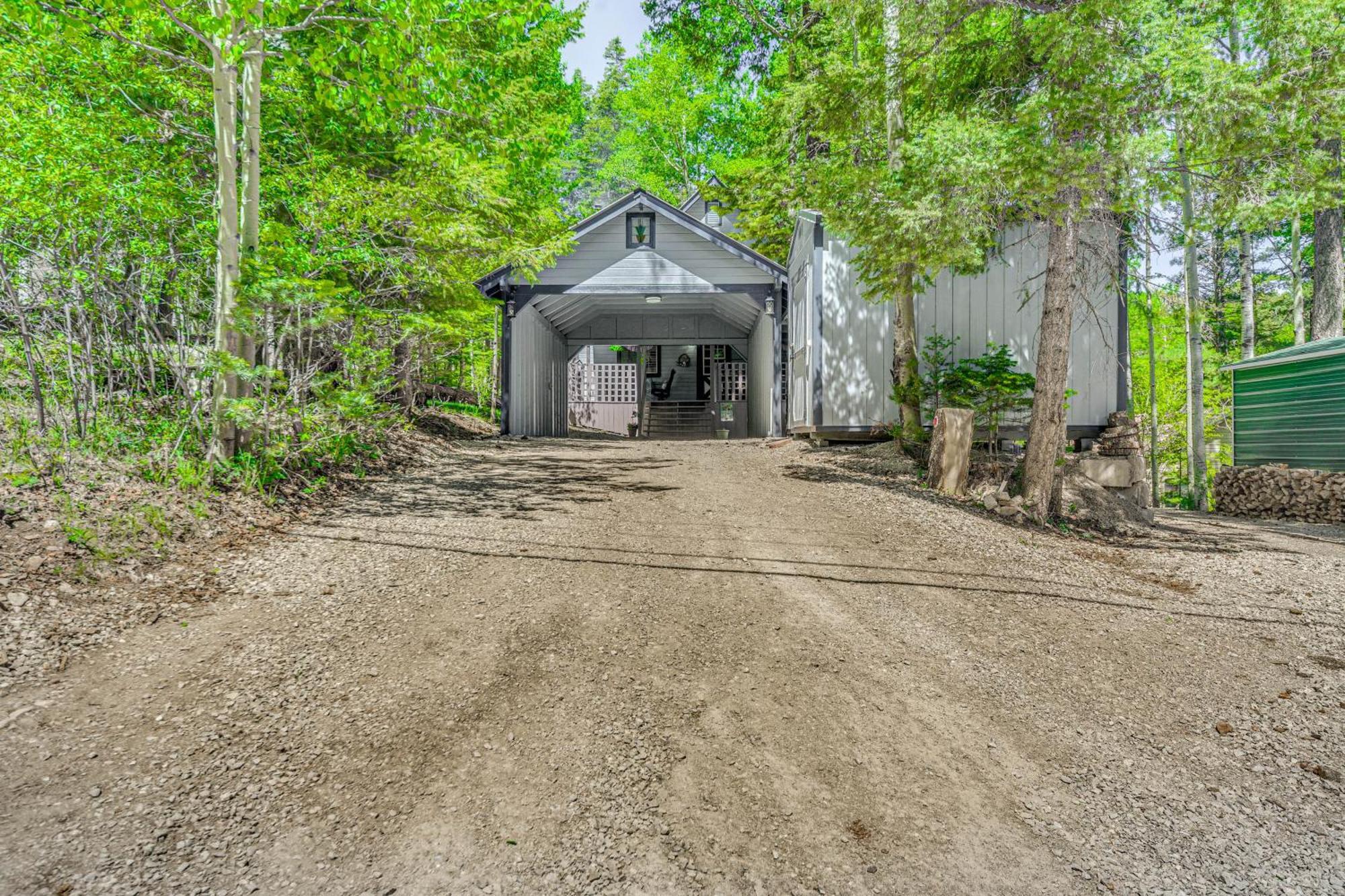 Quaint Cloudcroft Cabin With Stunning Forest Views! Exterior foto