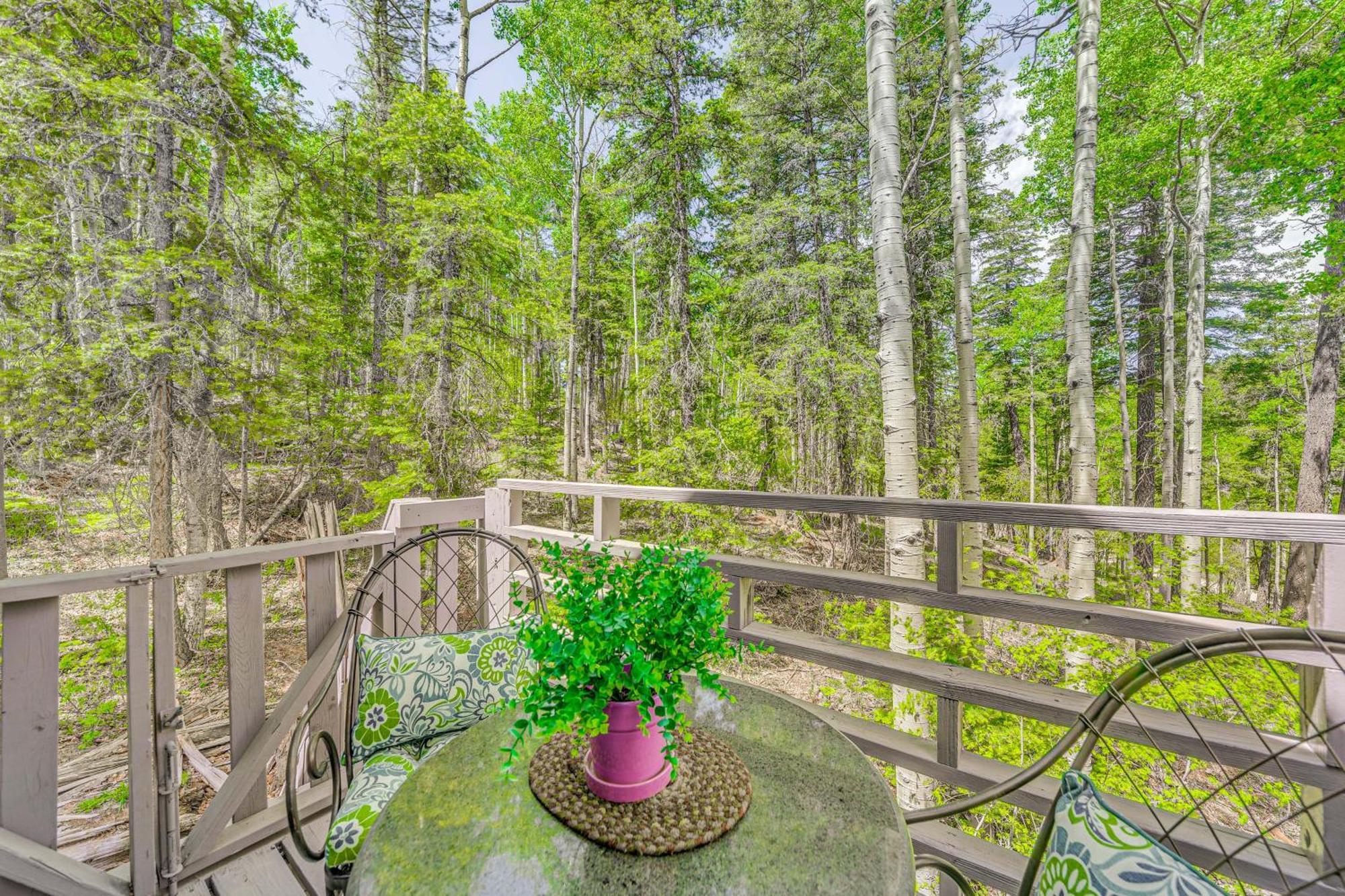 Quaint Cloudcroft Cabin With Stunning Forest Views! Exterior foto